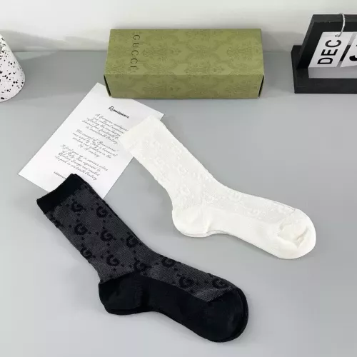 Replica Gucci Socks For Women #1365576 $25.00 USD for Wholesale