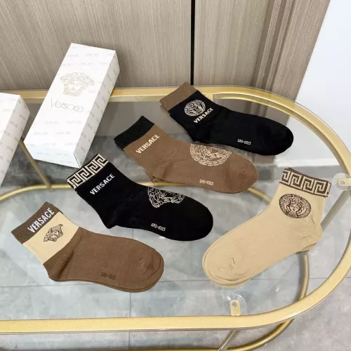 Replica Versace Socks For Men #1365592 $25.00 USD for Wholesale