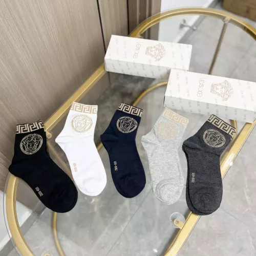 Cheap Versace Socks For Men #1365593, $$25.00 USD On Versace Socks
