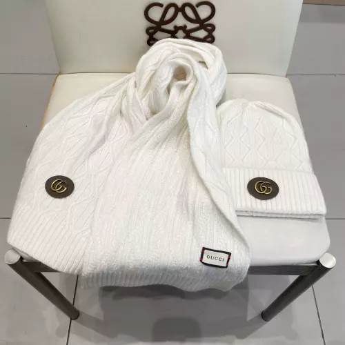 Replica Gucci Hat and Scarf Set #1365672 $60.00 USD for Wholesale