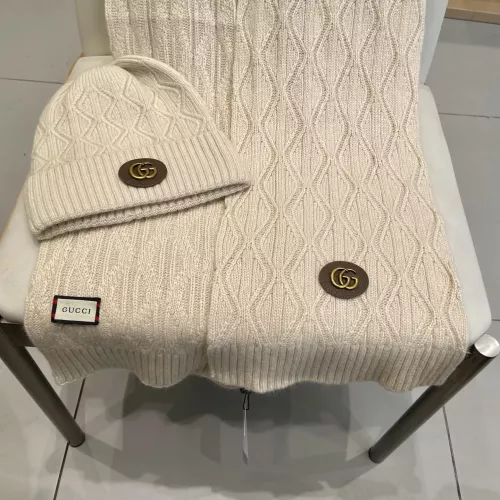 Replica Gucci Hat and Scarf Set #1365673 $60.00 USD for Wholesale