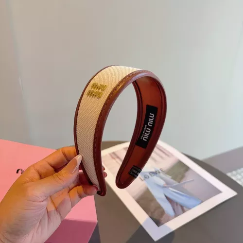 Cheap MIU MIU Headband For Women #1365728, $$27.00 USD On MIU MIU Headband