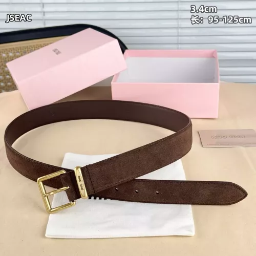 Replica MIU MIU AAA Quality Belts For Unisex #1365760 $52.00 USD for Wholesale