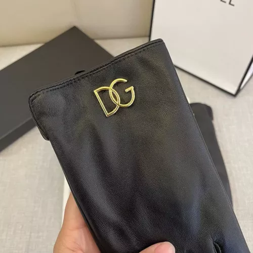Replica Dolce & Gabbana Gloves For Women #1365810 $45.00 USD for Wholesale