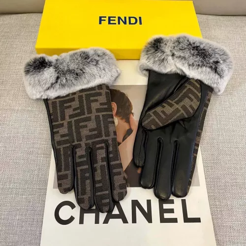 Replica Fendi Gloves #1365848 $48.00 USD for Wholesale