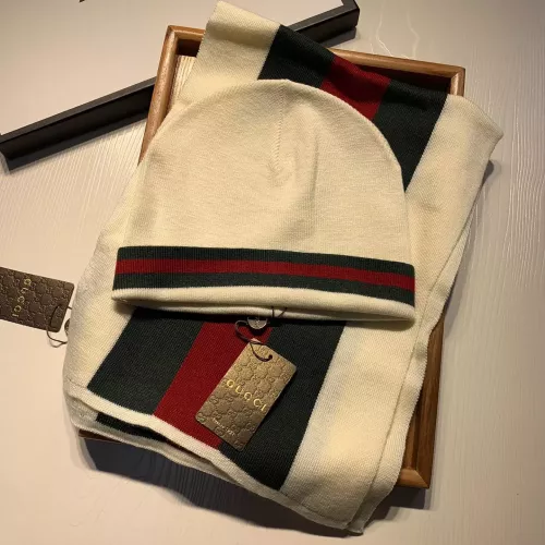 Cheap Gucci Hat and Scarf Set #1365914, $$48.00 USD On Gucci Hat and Scarf and Glove Set