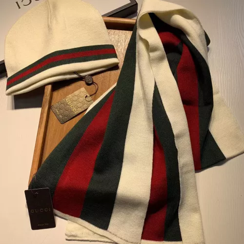 Replica Gucci Hat and Scarf Set #1365914 $48.00 USD for Wholesale