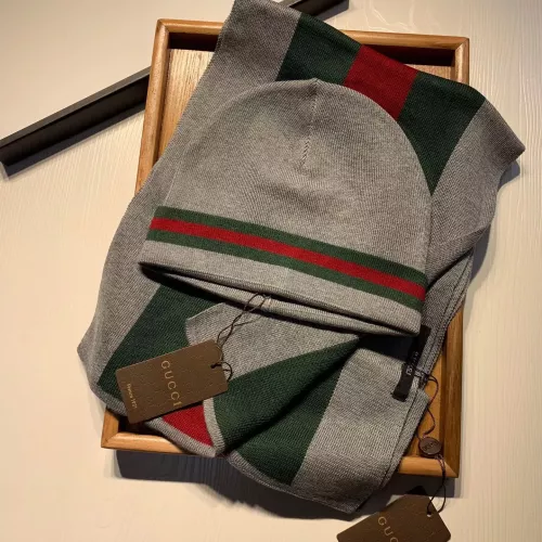 Cheap Gucci Hat and Scarf Set #1365915, $$48.00 USD On Gucci Hat and Scarf and Glove Set