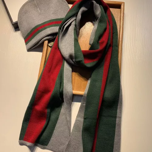 Replica Gucci Hat and Scarf Set #1365915 $48.00 USD for Wholesale