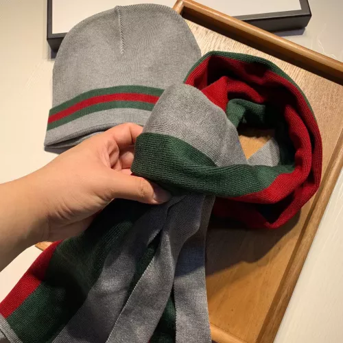 Replica Gucci Hat and Scarf Set #1365915 $48.00 USD for Wholesale