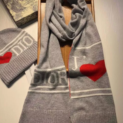 Cheap Christian Dior Hat and Scarf Set #1365934, $$52.00 USD On Christian Dior Hat and Scarf and Glove Set