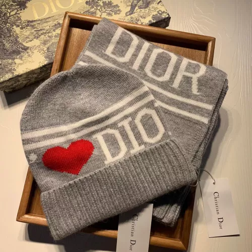 Replica Christian Dior Hat and Scarf Set #1365934 $52.00 USD for Wholesale