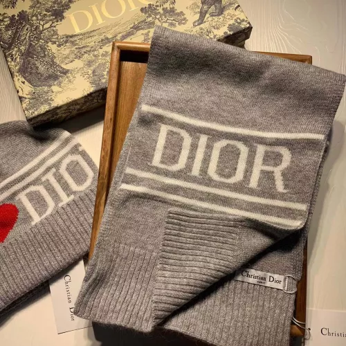 Replica Christian Dior Hat and Scarf Set #1365934 $52.00 USD for Wholesale