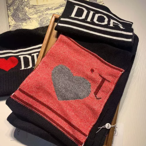 Replica Christian Dior Hat and Scarf Set #1365935 $52.00 USD for Wholesale