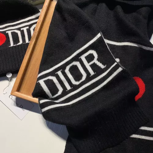 Replica Christian Dior Hat and Scarf Set #1365935 $52.00 USD for Wholesale