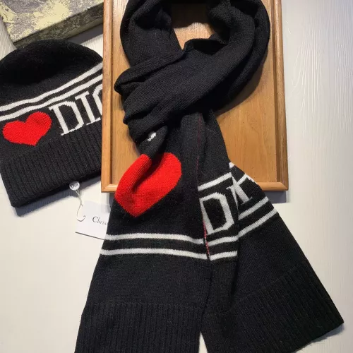 Replica Christian Dior Hat and Scarf Set #1365935 $52.00 USD for Wholesale