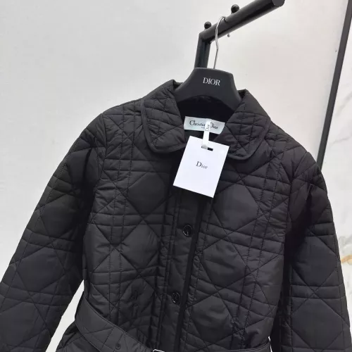 Replica Christian Dior Down Feather Coat Long Sleeved For Women #1366317 $145.00 USD for Wholesale