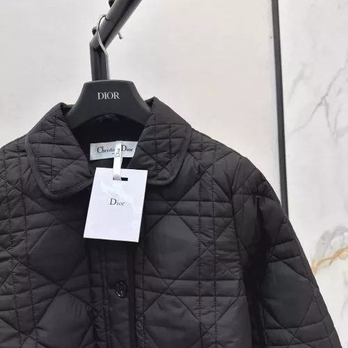 Replica Christian Dior Down Feather Coat Long Sleeved For Women #1366317 $145.00 USD for Wholesale