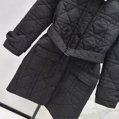 Replica Christian Dior Down Feather Coat Long Sleeved For Women #1366317 $145.00 USD for Wholesale