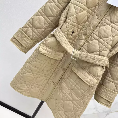 Replica Christian Dior Down Feather Coat Long Sleeved For Women #1366318 $145.00 USD for Wholesale