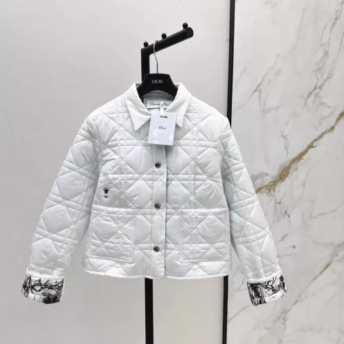 Cheap Christian Dior Down Feather Coat Long Sleeved For Women #1366322, $$135.00 USD On Christian Dior Down Feather Coat