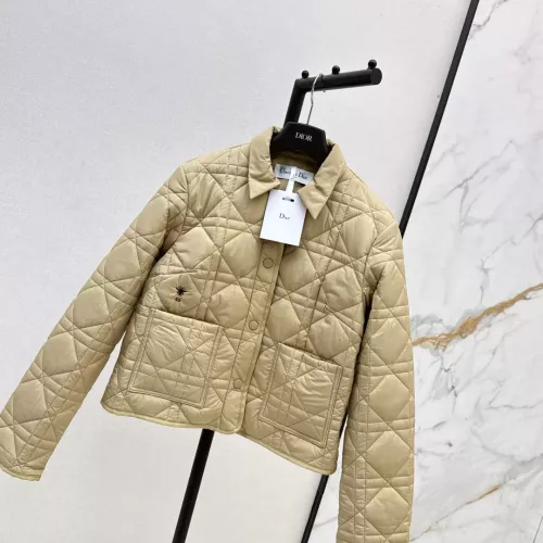 Replica Christian Dior Down Feather Coat Long Sleeved For Women #1366324 $135.00 USD for Wholesale