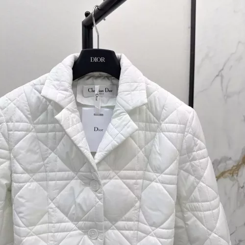 Replica Christian Dior Down Feather Coat Long Sleeved For Women #1366325 $135.00 USD for Wholesale