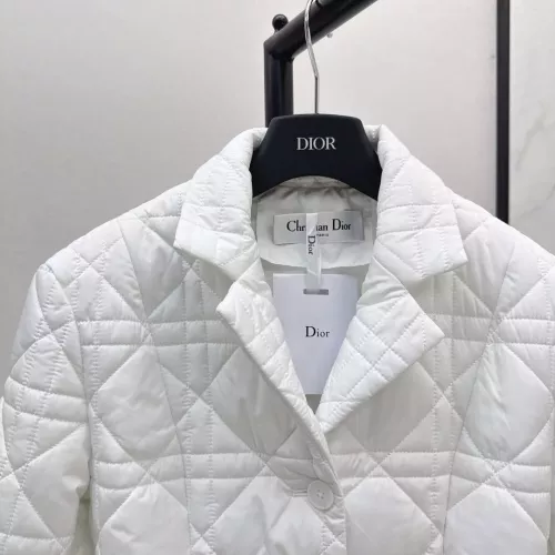 Replica Christian Dior Down Feather Coat Long Sleeved For Women #1366325 $135.00 USD for Wholesale