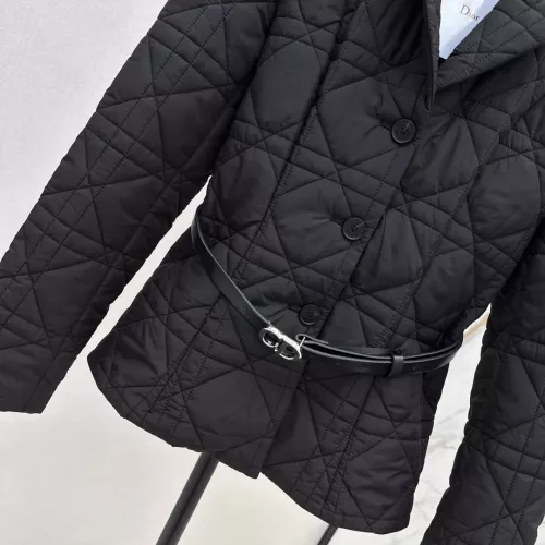 Replica Christian Dior Down Feather Coat Long Sleeved For Women #1366326 $135.00 USD for Wholesale