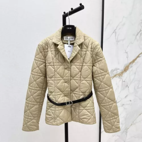 Cheap Christian Dior Down Feather Coat Long Sleeved For Women #1366327, $$135.00 USD On Christian Dior Down Feather Coat
