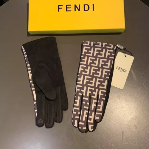 Replica Fendi Gloves #1366444 $32.00 USD for Wholesale