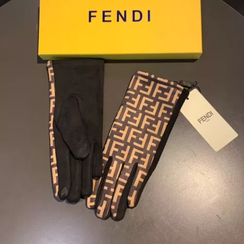 Replica Fendi Gloves #1366445 $32.00 USD for Wholesale