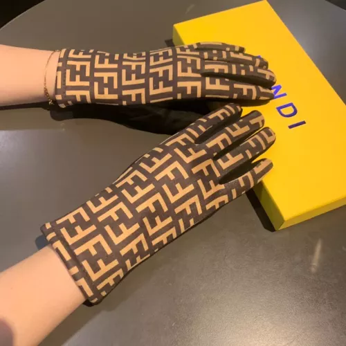 Replica Fendi Gloves #1366445 $32.00 USD for Wholesale