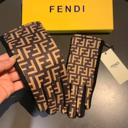 Replica Fendi Gloves #1366445 $32.00 USD for Wholesale