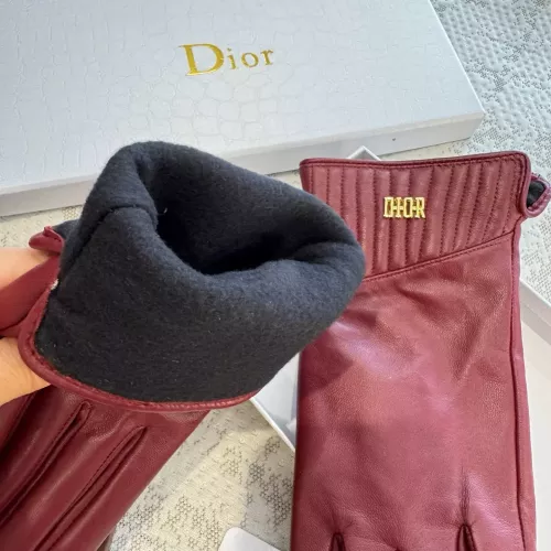 Replica Christian Dior Gloves For Women #1366455 $52.00 USD for Wholesale