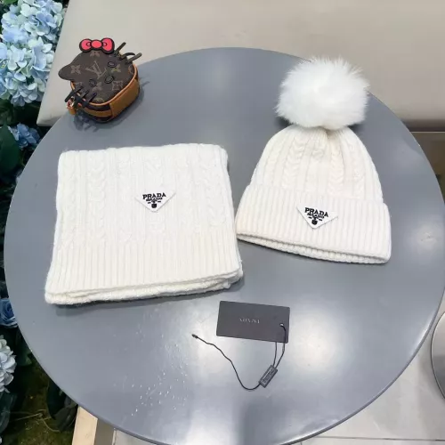 Replica Prada Hat and Scarf Set #1366509 $64.00 USD for Wholesale
