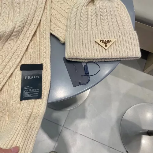 Replica Prada Hat and Scarf Set #1366510 $64.00 USD for Wholesale