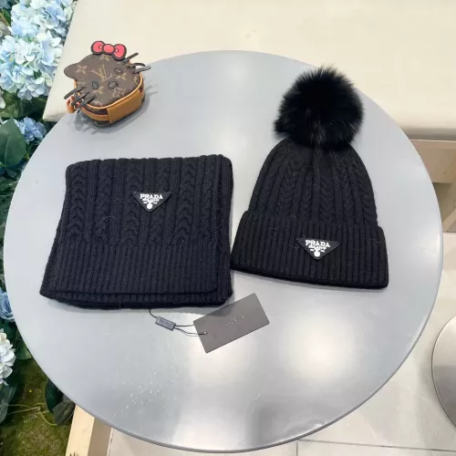 Replica Prada Hat and Scarf Set #1366511 $64.00 USD for Wholesale