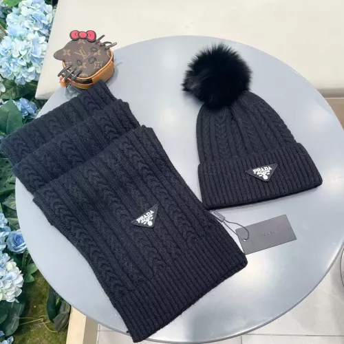 Replica Prada Hat and Scarf Set #1366511 $64.00 USD for Wholesale