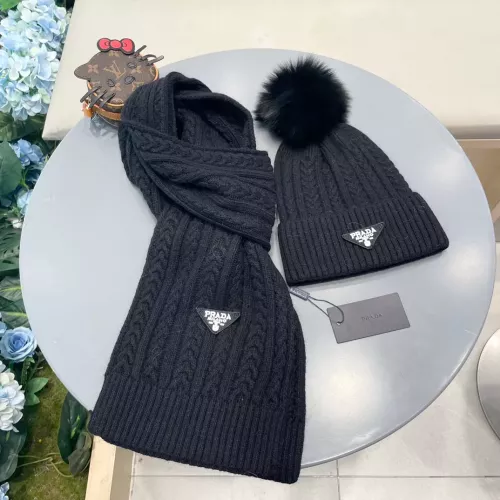 Replica Prada Hat and Scarf Set #1366511 $64.00 USD for Wholesale
