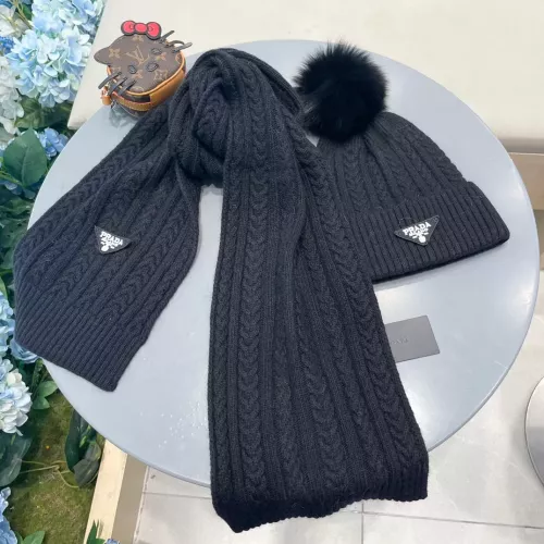 Replica Prada Hat and Scarf Set #1366511 $64.00 USD for Wholesale