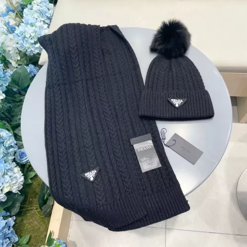 Replica Prada Hat and Scarf Set #1366511 $64.00 USD for Wholesale