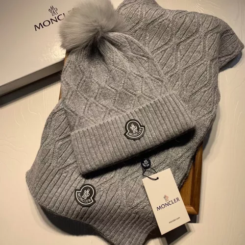 Cheap Moncler Hat and Scarf Set #1366515, $$60.00 USD On Moncler Hat and Scarf and Glove Set