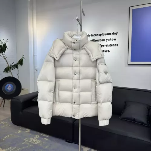 Cheap Prada Down Feather Coat Long Sleeved For Unisex #1366581, $$225.00 USD On Prada Down Feather Coat