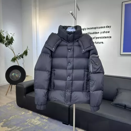 Cheap Prada Down Feather Coat Long Sleeved For Unisex #1366582, $$225.00 USD On Prada Down Feather Coat