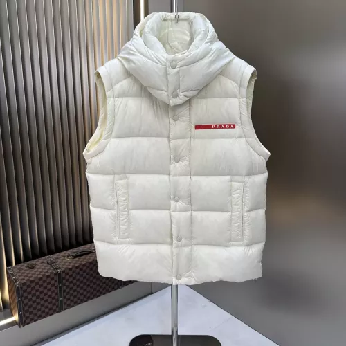 Replica Prada Down Feather Coat Long Sleeved For Men #1366647 $225.00 USD for Wholesale