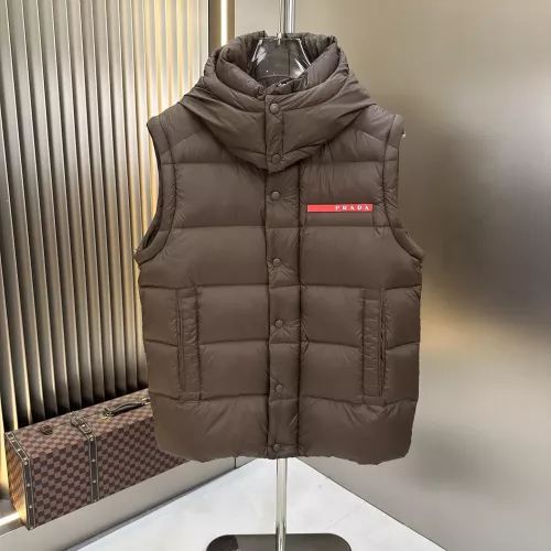 Replica Prada Down Feather Coat Long Sleeved For Men #1366648 $225.00 USD for Wholesale