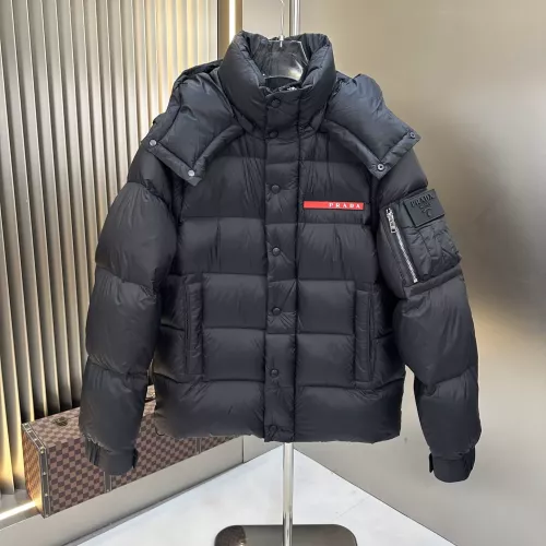 Replica Prada Down Feather Coat Long Sleeved For Men #1366649 $225.00 USD for Wholesale