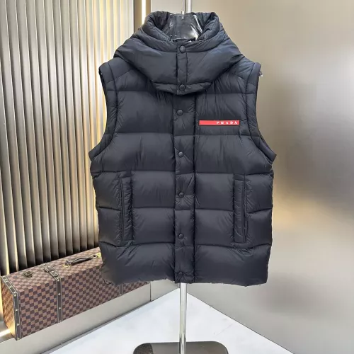 Replica Prada Down Feather Coat Long Sleeved For Men #1366649 $225.00 USD for Wholesale