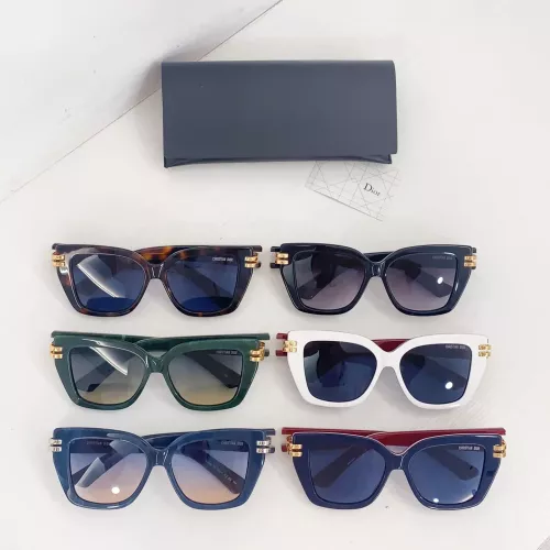 Replica Christian Dior AAA Quality Sunglasses #1366690 $60.00 USD for Wholesale